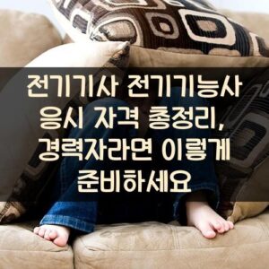 전기기사 전기기능사 응시 자격 총정리, 경력자라면 이렇게 준비하세요