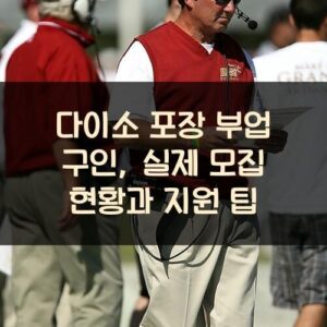 다이소 포장 부업 구인, 실제 모집 현황과 지원 팁