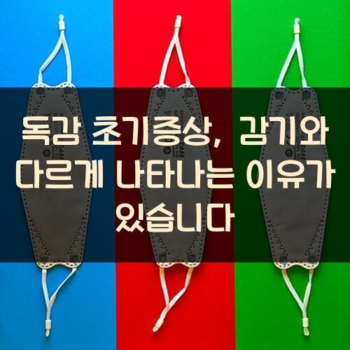 독감 초기증상, 감기와 다르게 나타나는 이유가 있습니다