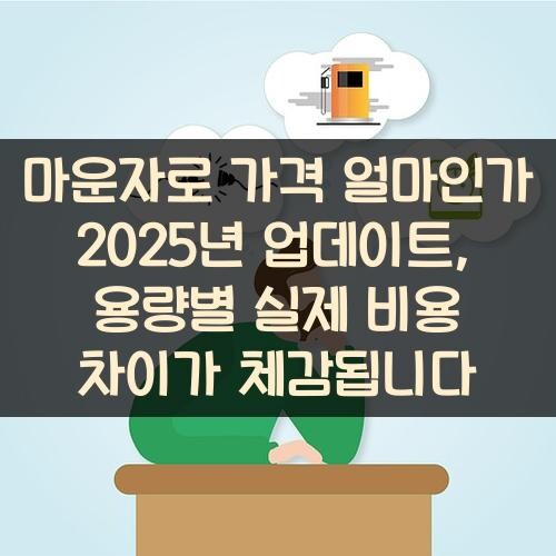 마운자로 가격 얼마인가 2025년 업데이트, 용량별 실제 비용 차이가 체감됩니다