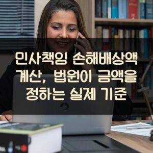 민사책임 손해배상액 계산, 법원이 금액을 정하는 실제 기준 민사책임 손해배상액 계산, 법원이 금액을 정하는 실제 기준